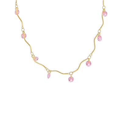 Colar Crystal Drop