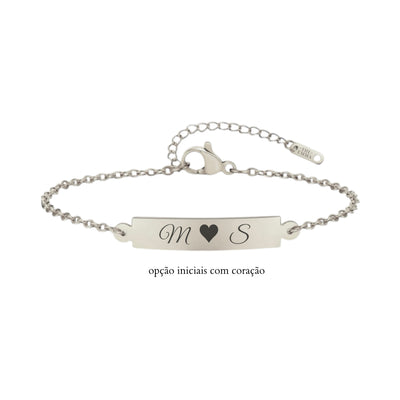 Pulseira Retangular Personalizável