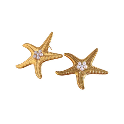 Brinco StarFish Pearl