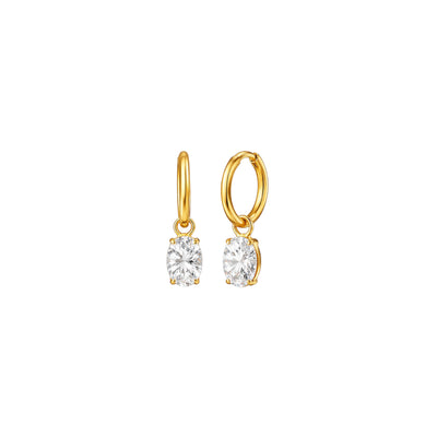 Argola Oval Drop