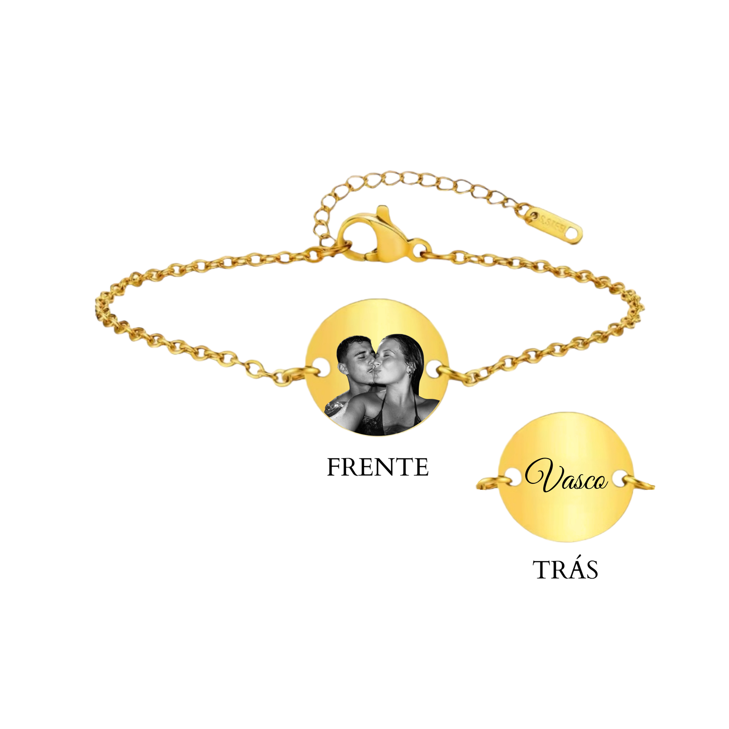 Pulseira Medalha Personalizável