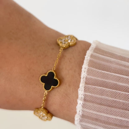 Pulseira Flower Gold