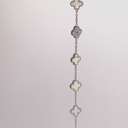 Pulseira Flower Silver