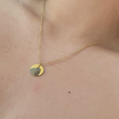 Colar Medalha Personalizável