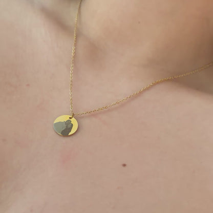 Colar Medalha Personalizável