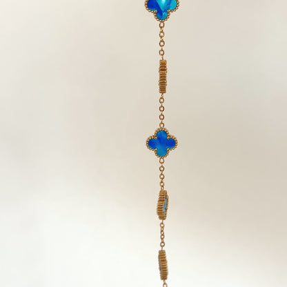 Pulseira Flower Colors Gold