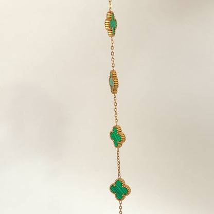 Pulseira Flower Colors Gold